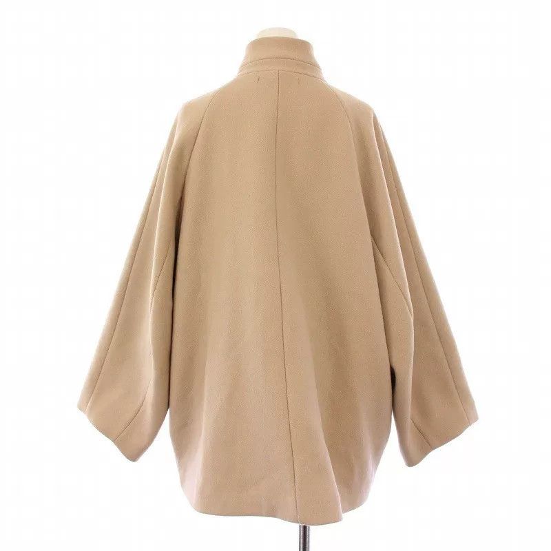 KIJIMA TAKAYUKI Suzuki Takayuki Beige Wool Blend Coat Size M / US 6-8 / IT 42-44 - 2 Thumbnail