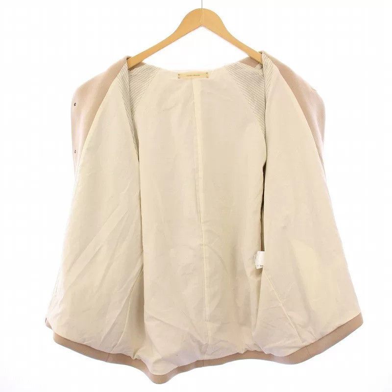 KIJIMA TAKAYUKI Suzuki Takayuki Beige Wool Blend Coat Size M / US 6-8 / IT 42-44 - 5 Thumbnail