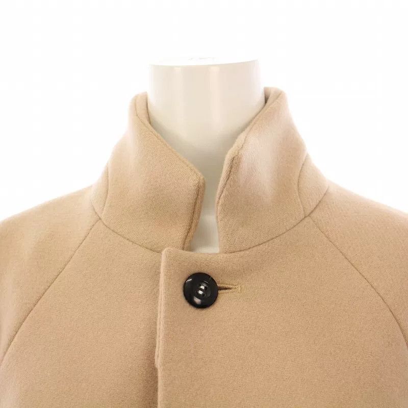 KIJIMA TAKAYUKI Suzuki Takayuki Beige Wool Blend Coat Size M / US 6-8 / IT 42-44 - 4 Thumbnail
