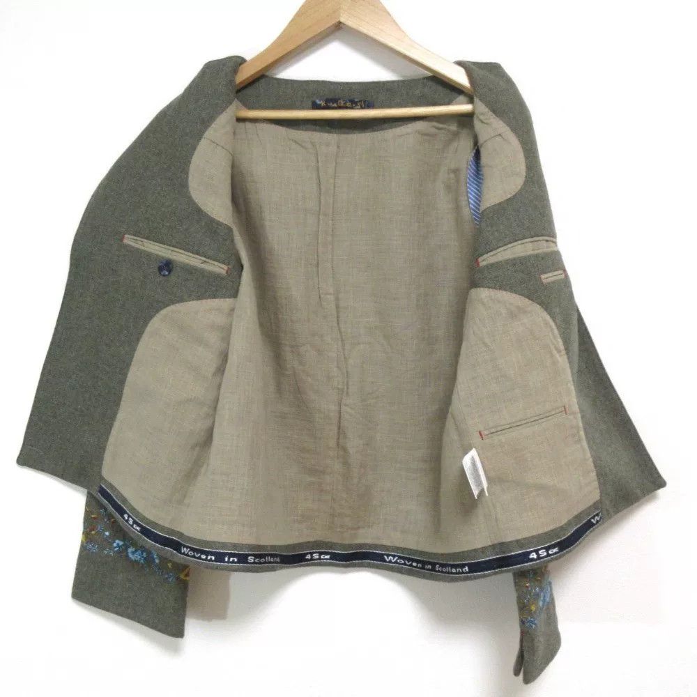 Other Floral Embroidered Wool Jacket Size M / US 6-8 / IT 42-44 - 3 Thumbnail