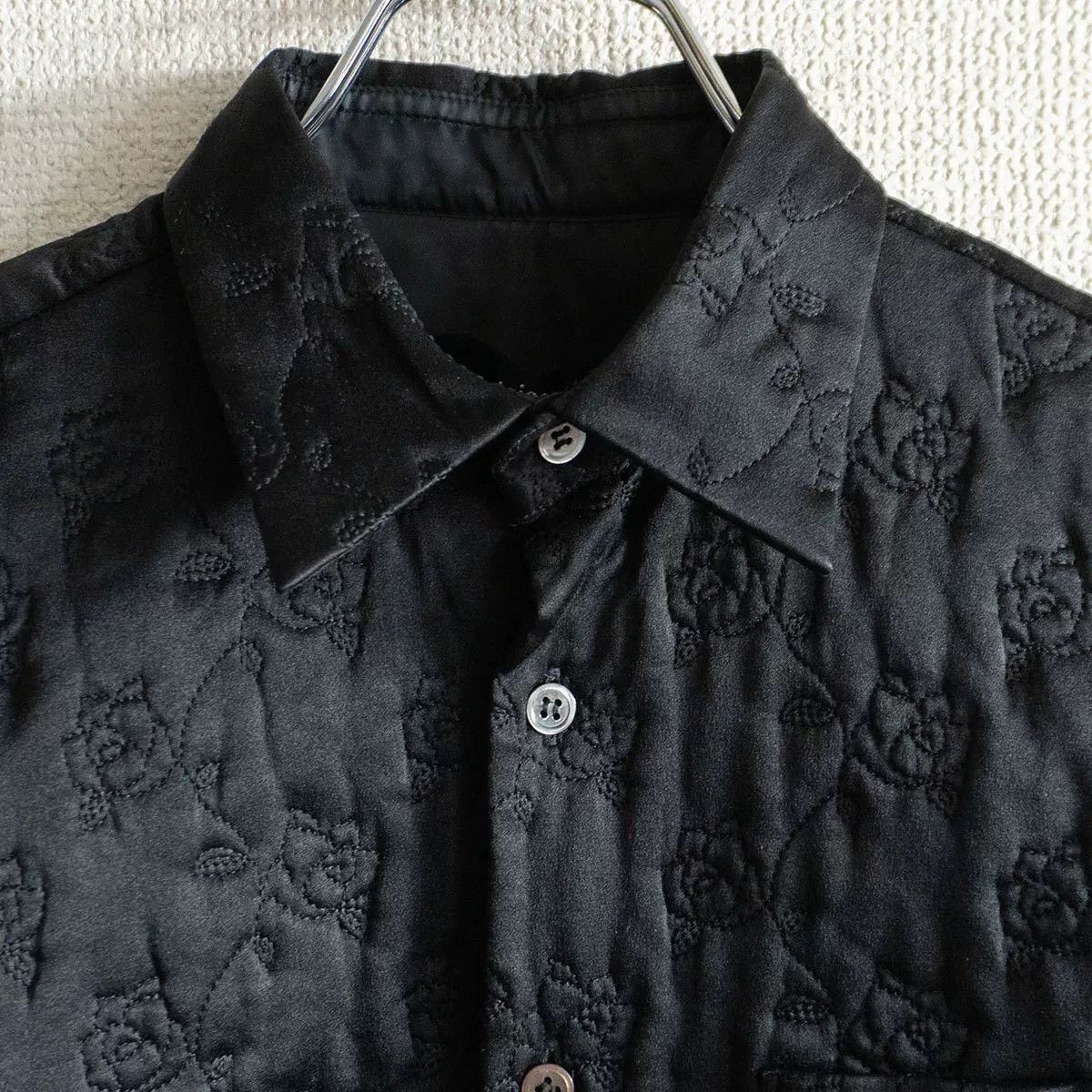 Comme des Garcons COMME des GARÇONS Tricot Silk Shirt Jacket Size M / US 6-8 / IT 42-44 - 3 Thumbnail