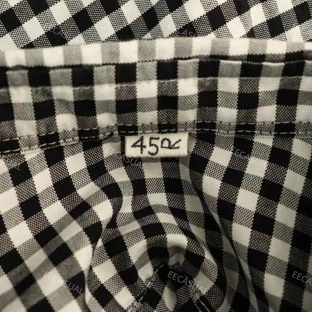 45rpm Black and White Gingham Shirt Dress Size M / US 6-8 / IT 42-44 - 9 Thumbnail