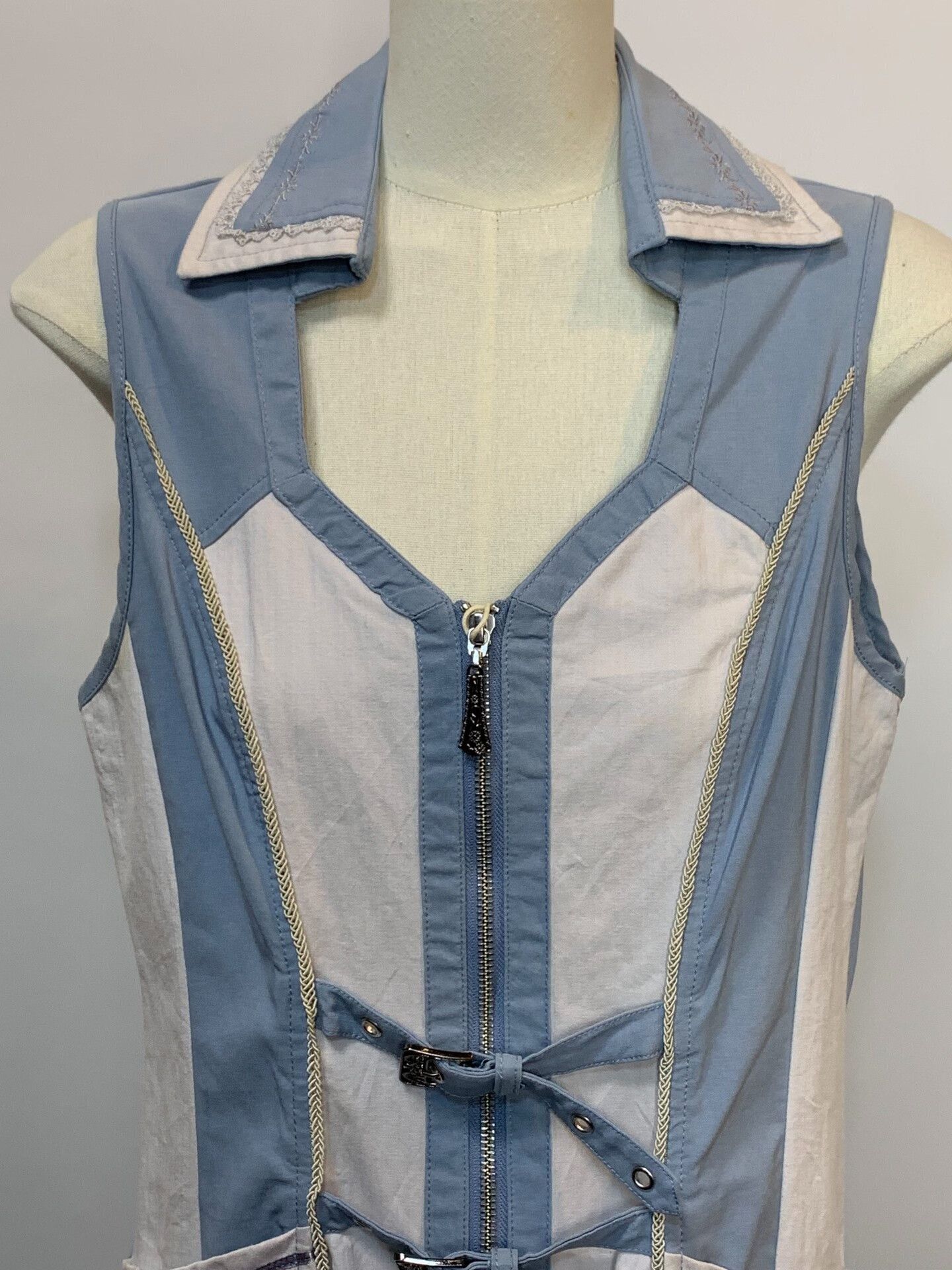 Other Chinese Style Embroidered Vest Jacket Size M / US 6-8 / IT 42-44 - 3 Thumbnail