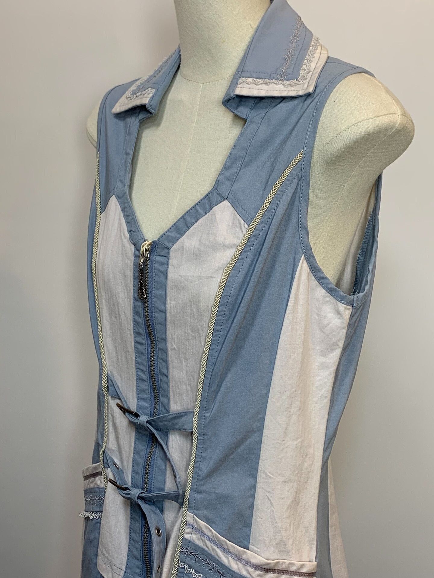 Other Chinese Style Embroidered Vest Jacket Size M / US 6-8 / IT 42-44 - 4 Thumbnail