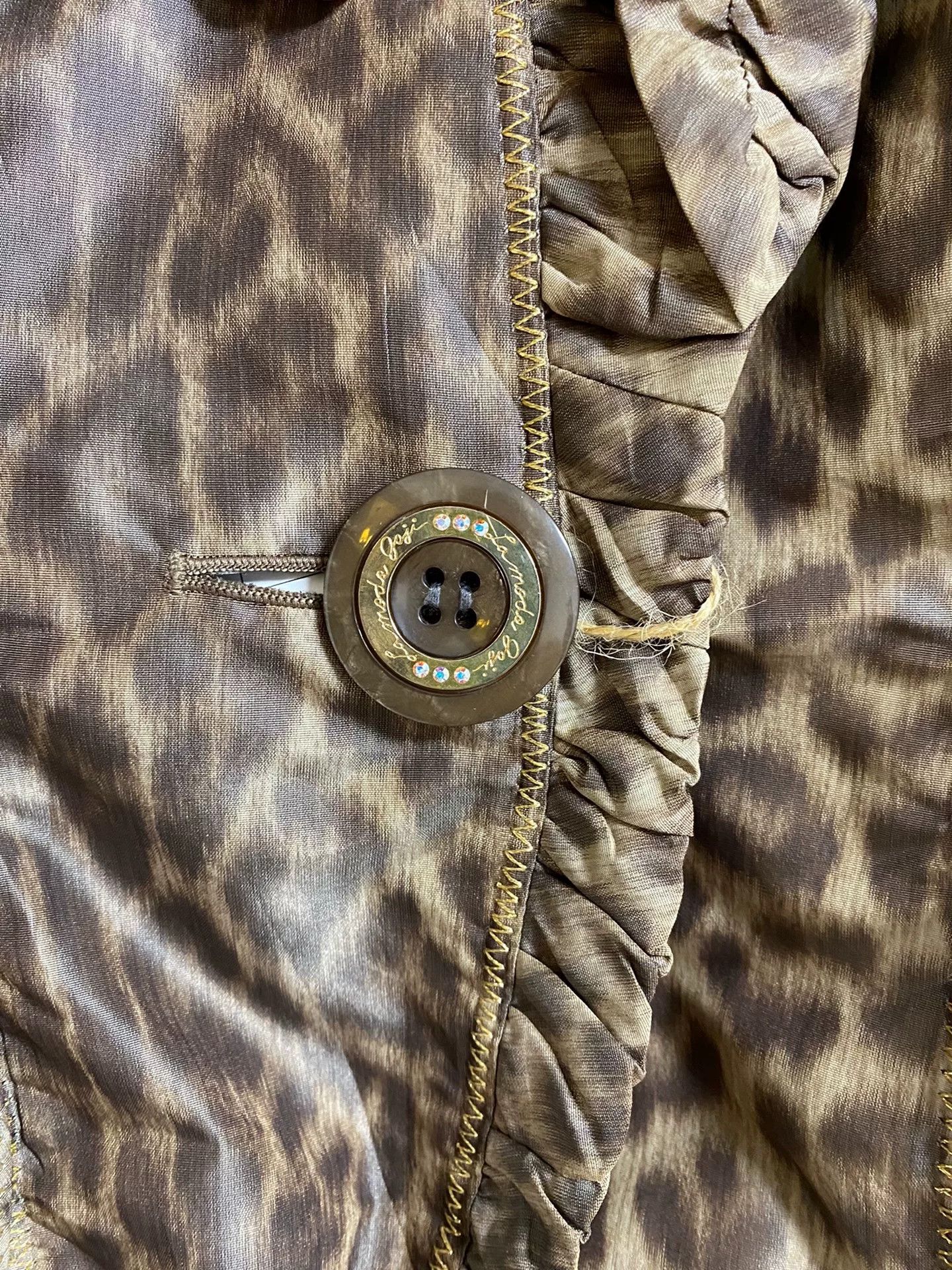 YITAI Italian Leopard Print Jacket Size M / US 6-8 / IT 42-44 - 4 Thumbnail
