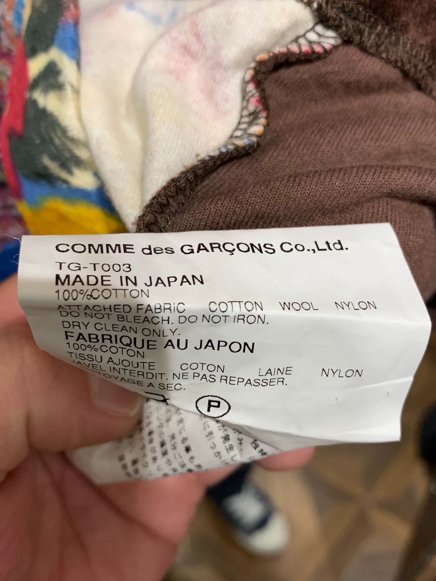 Comme des Garcons Tricot Comme des Garcons Floral Long Sleeve Top Size M / US 6-8 / IT 42-44 - 7 Thumbnail