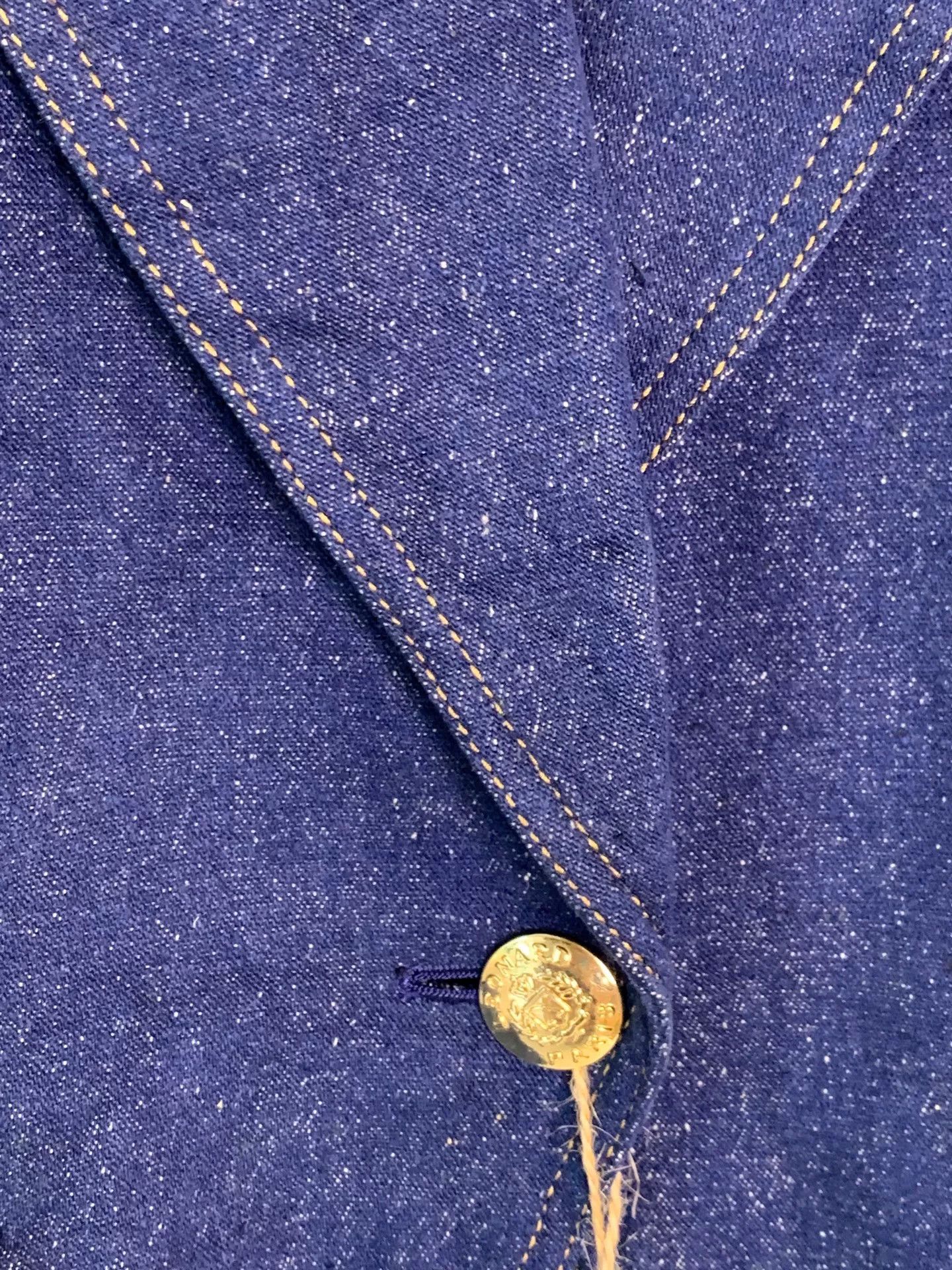 Leonard Paris Leonard Silk Jacket Inspired by Denim Size M / US 6-8 / IT 42-44 - 5 Thumbnail