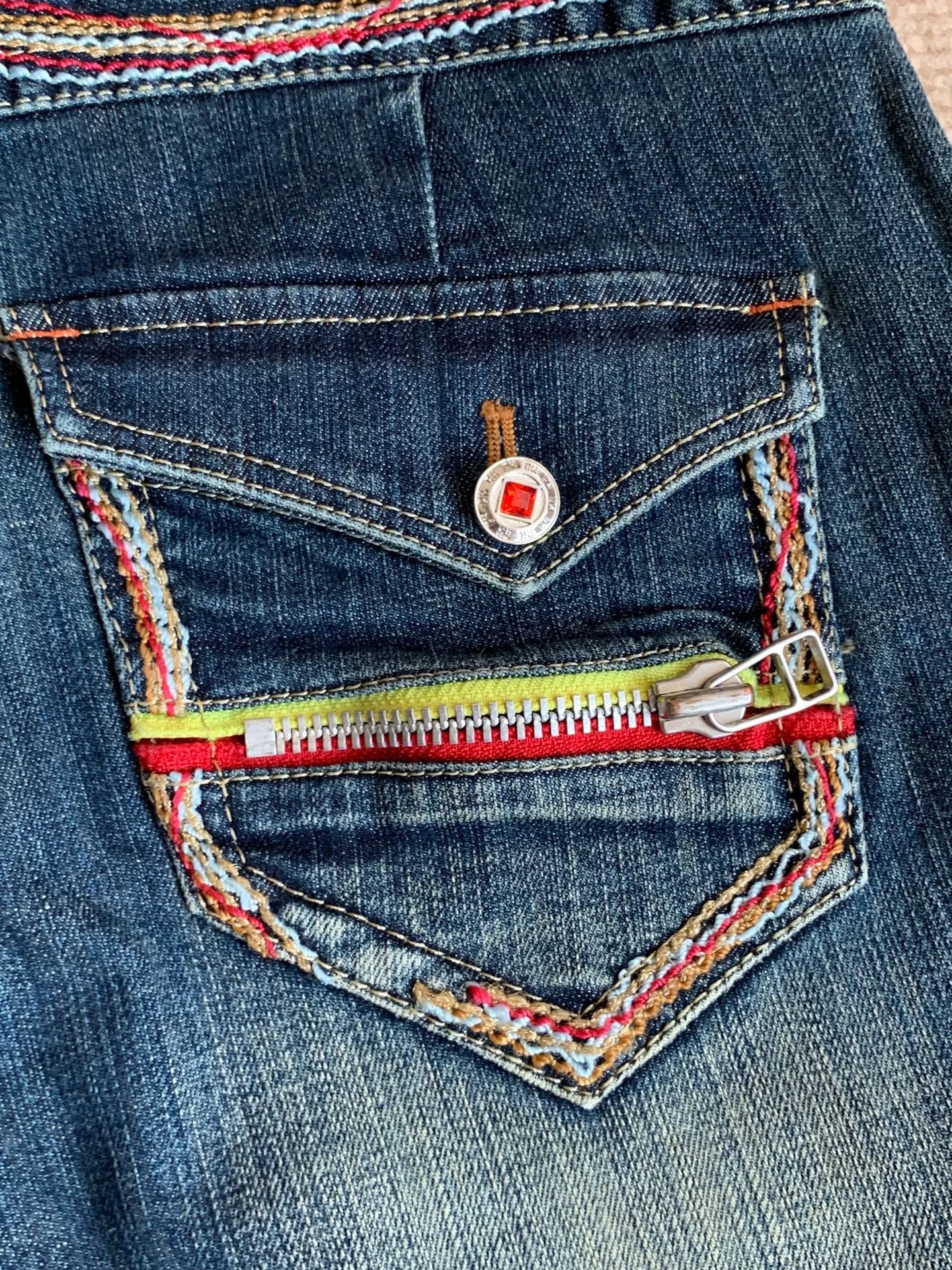 YITAI Goji Italiya Denim Jeans for Sale Size US 32 / EU 48 - 6 Thumbnail