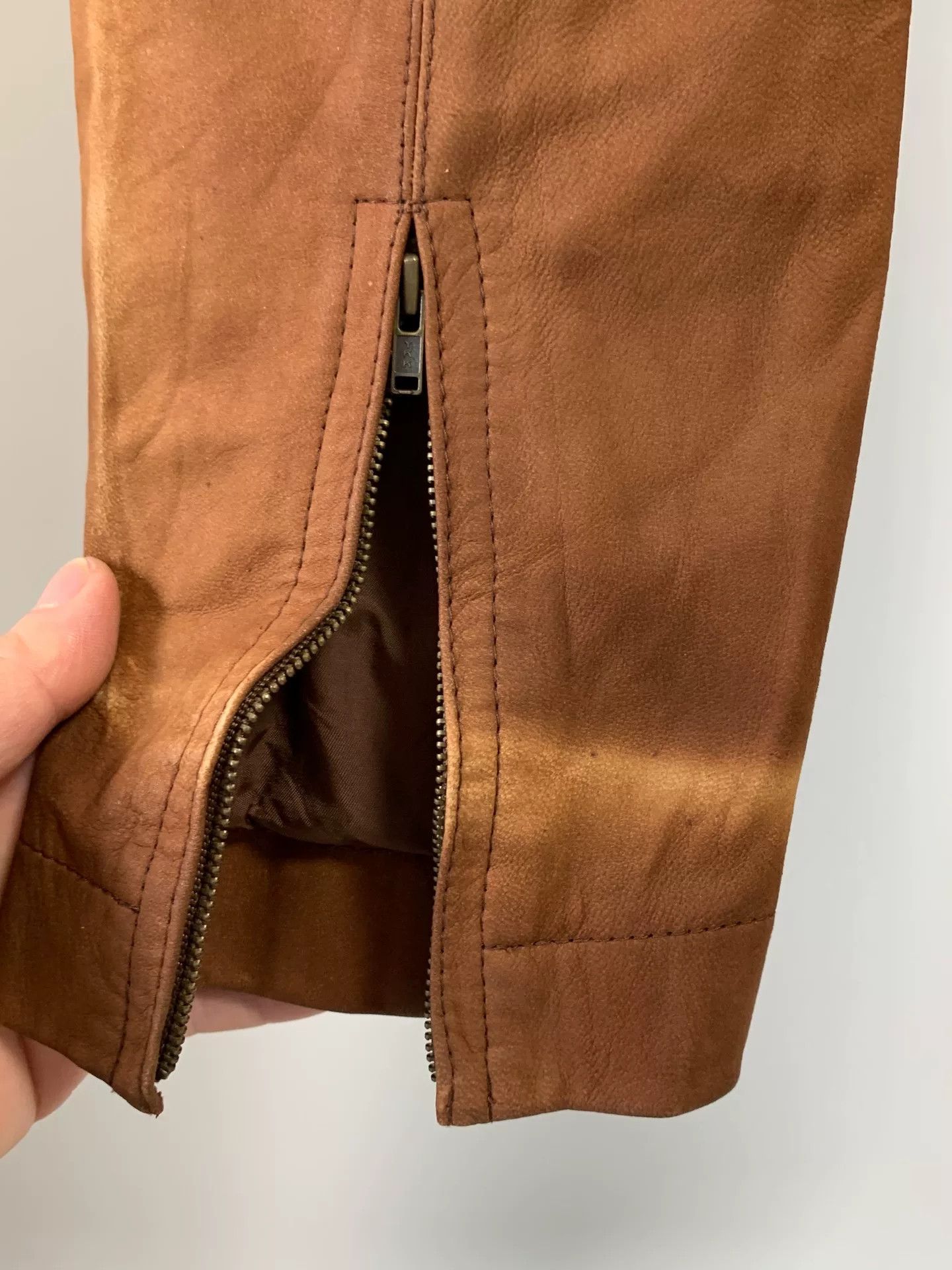 Issey Miyake Issey Miyake Brown Leather Pants Size US 32 / EU 48 - 8 Thumbnail