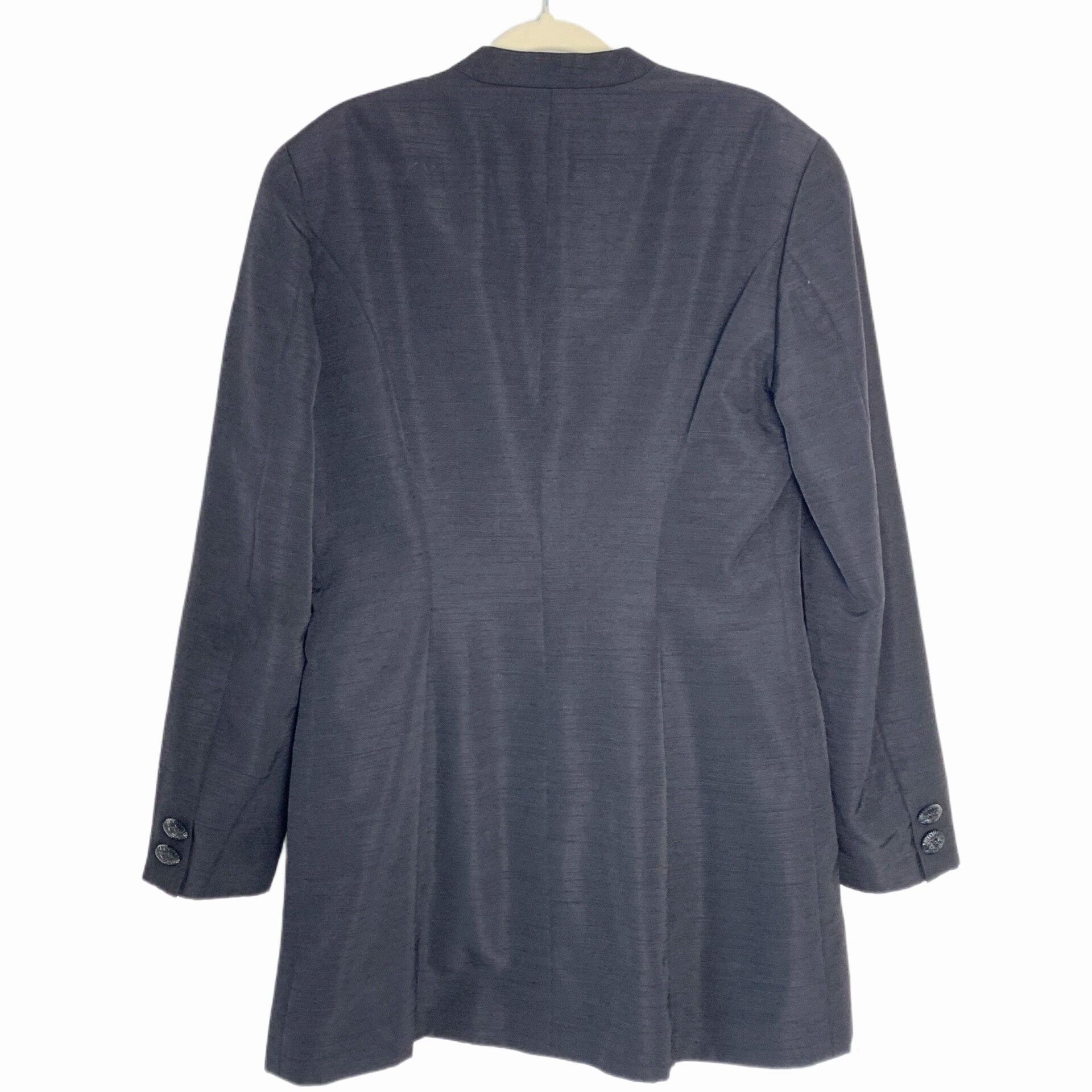 Kansai Yamamoto Asymmetrical Embroidered Jacket by Kansai Yamamoto Size M / US 6-8 / IT 42-44 - 2 Thumbnail