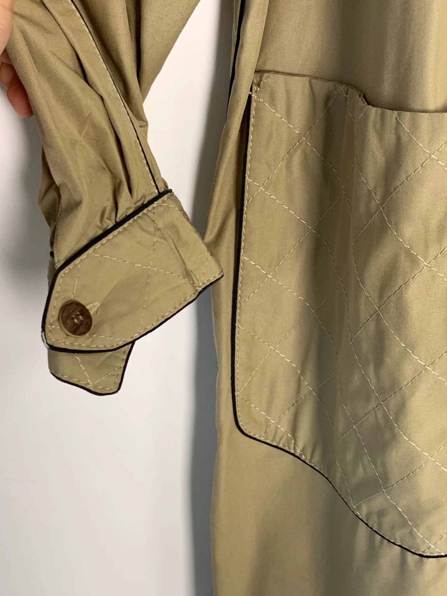 YITAI Italian Trench Coat Outerwear Size M / US 6-8 / IT 42-44 - 5 Thumbnail