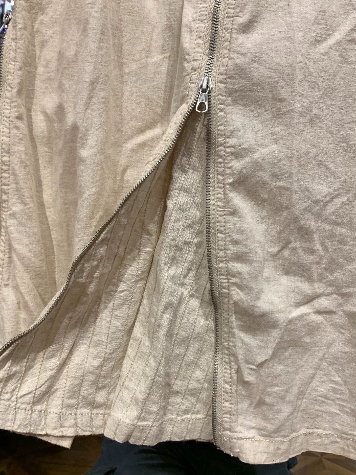 GOA G.O.A. Parachute Half Skirt with Zippers Size 34" / US 12 / IT 48 - 4 Thumbnail