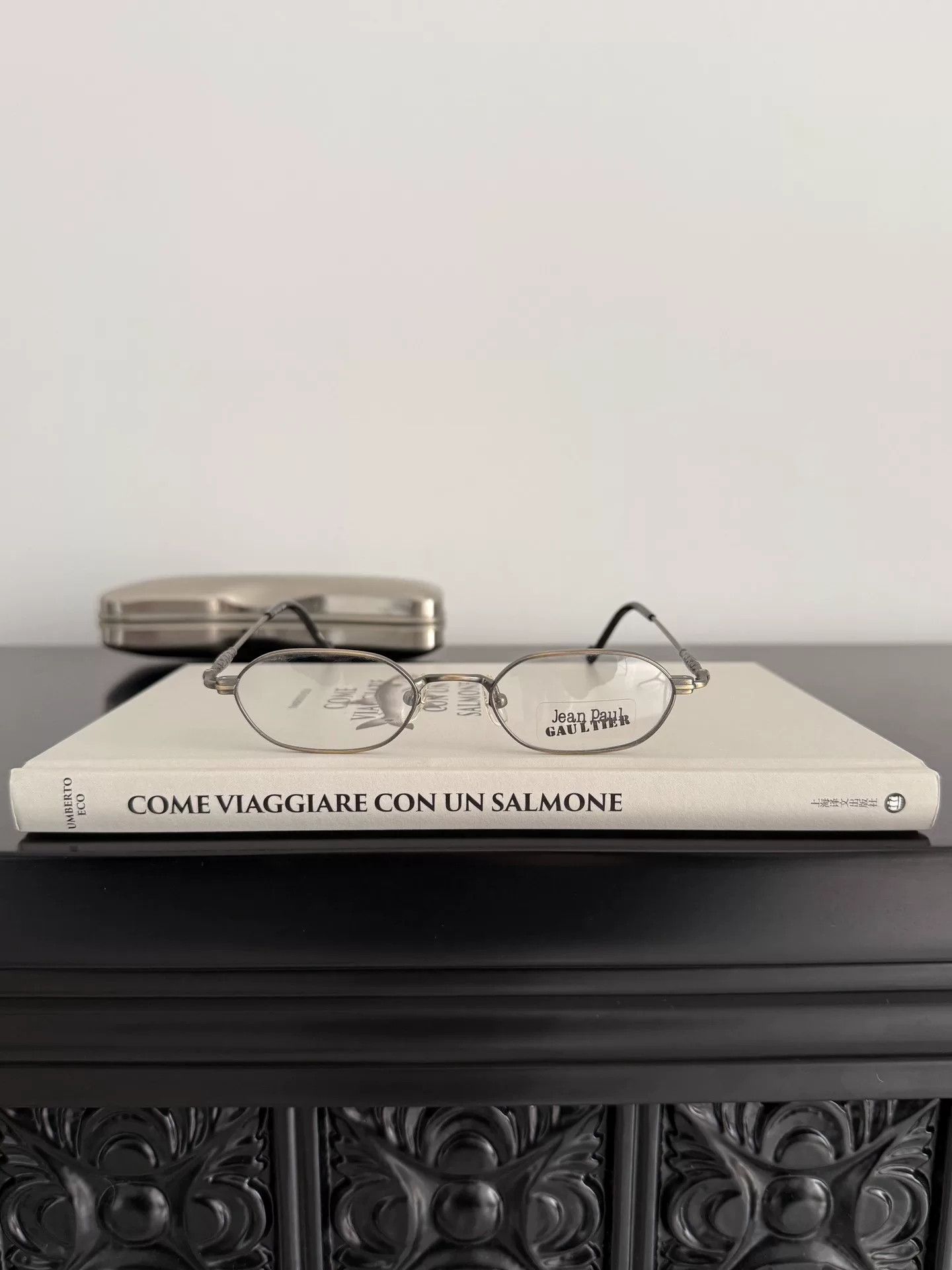 Jean Paul Gaultier Jean Paul Gaultier Runway Titanium Glasses Size ONE SIZE - 2 Thumbnail