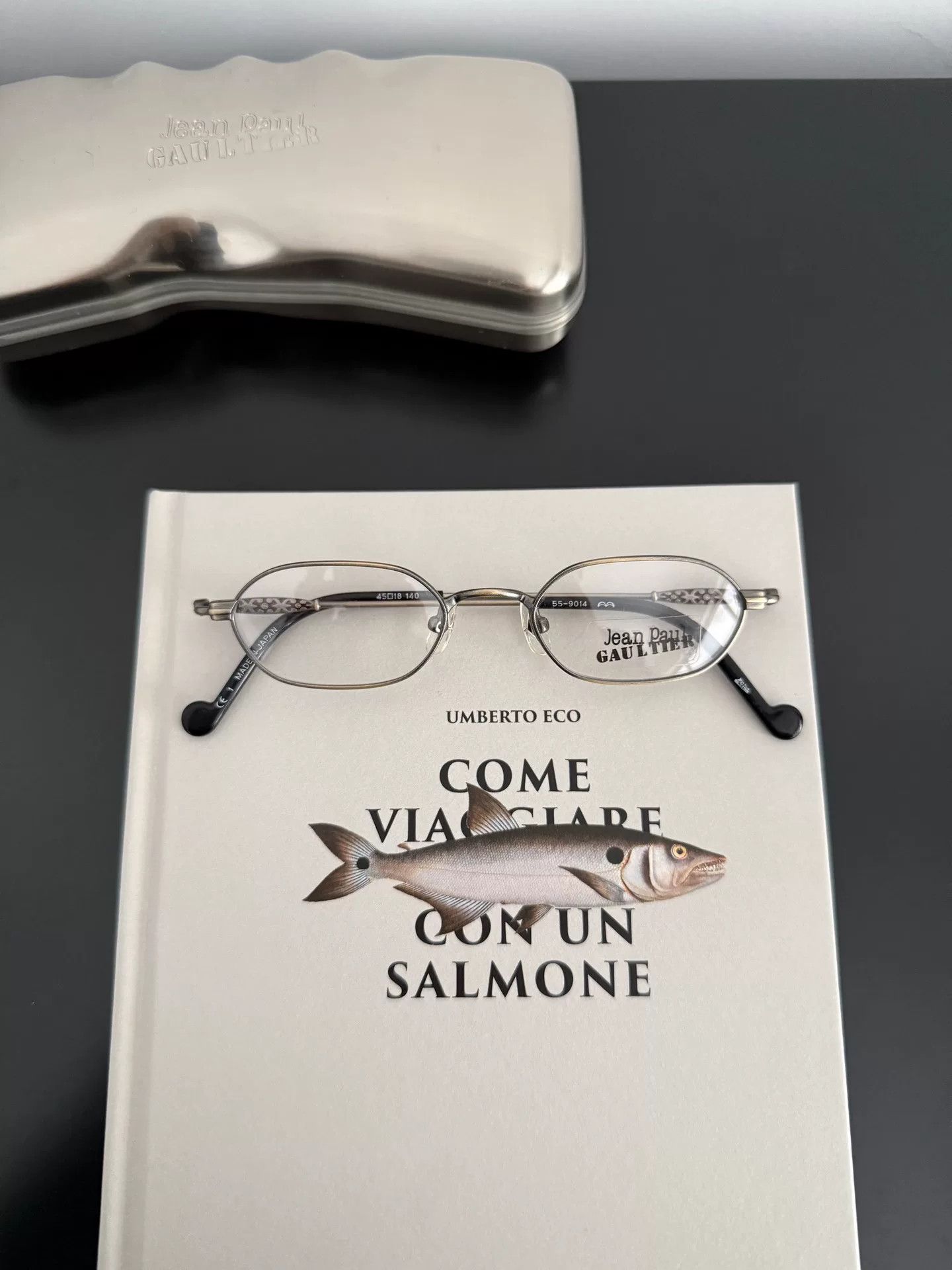 Jean Paul Gaultier Jean Paul Gaultier Runway Titanium Glasses Size ONE SIZE - 6 Thumbnail