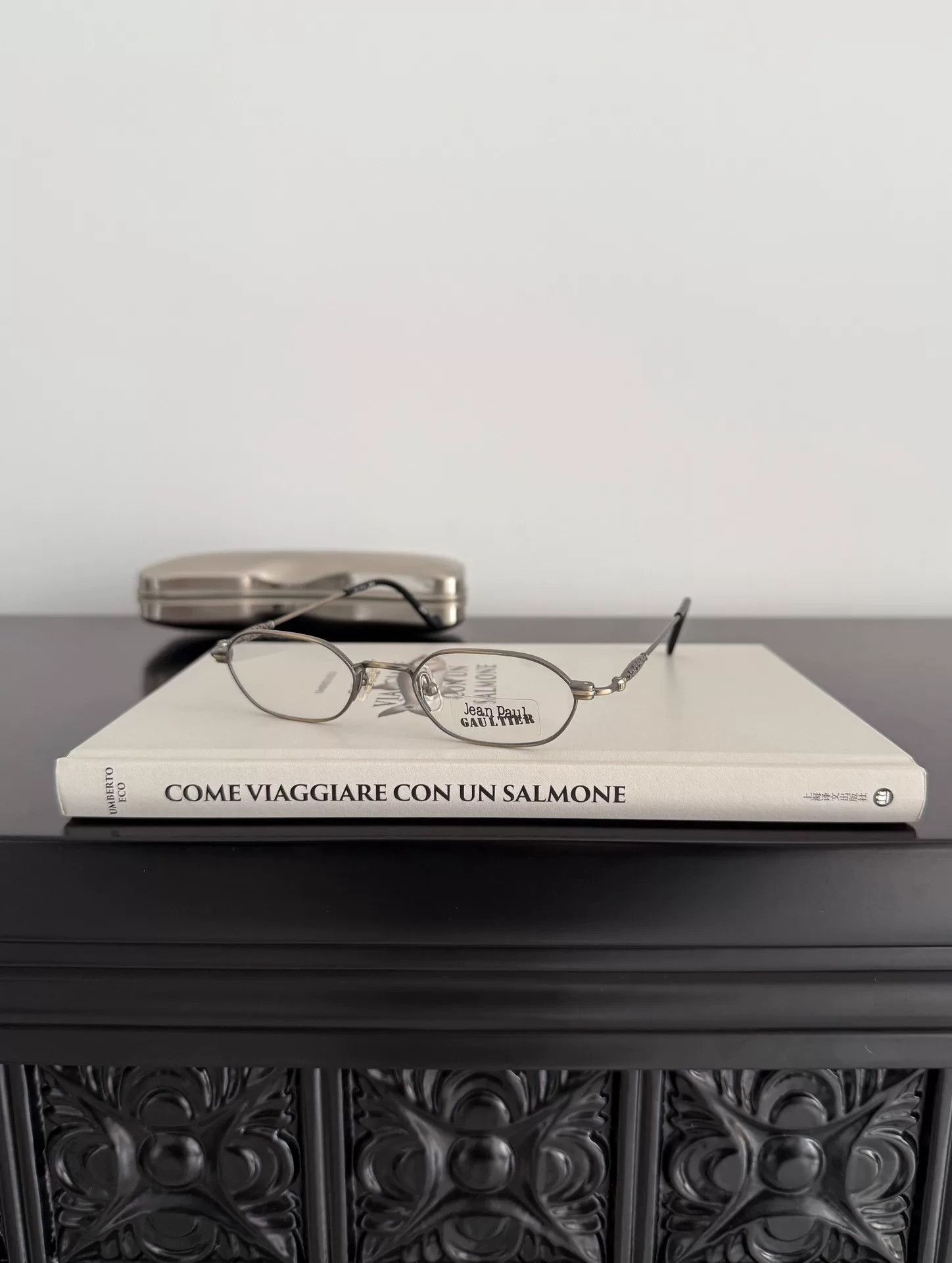 Jean Paul Gaultier Jean Paul Gaultier Runway Titanium Glasses Size ONE SIZE - 3 Thumbnail