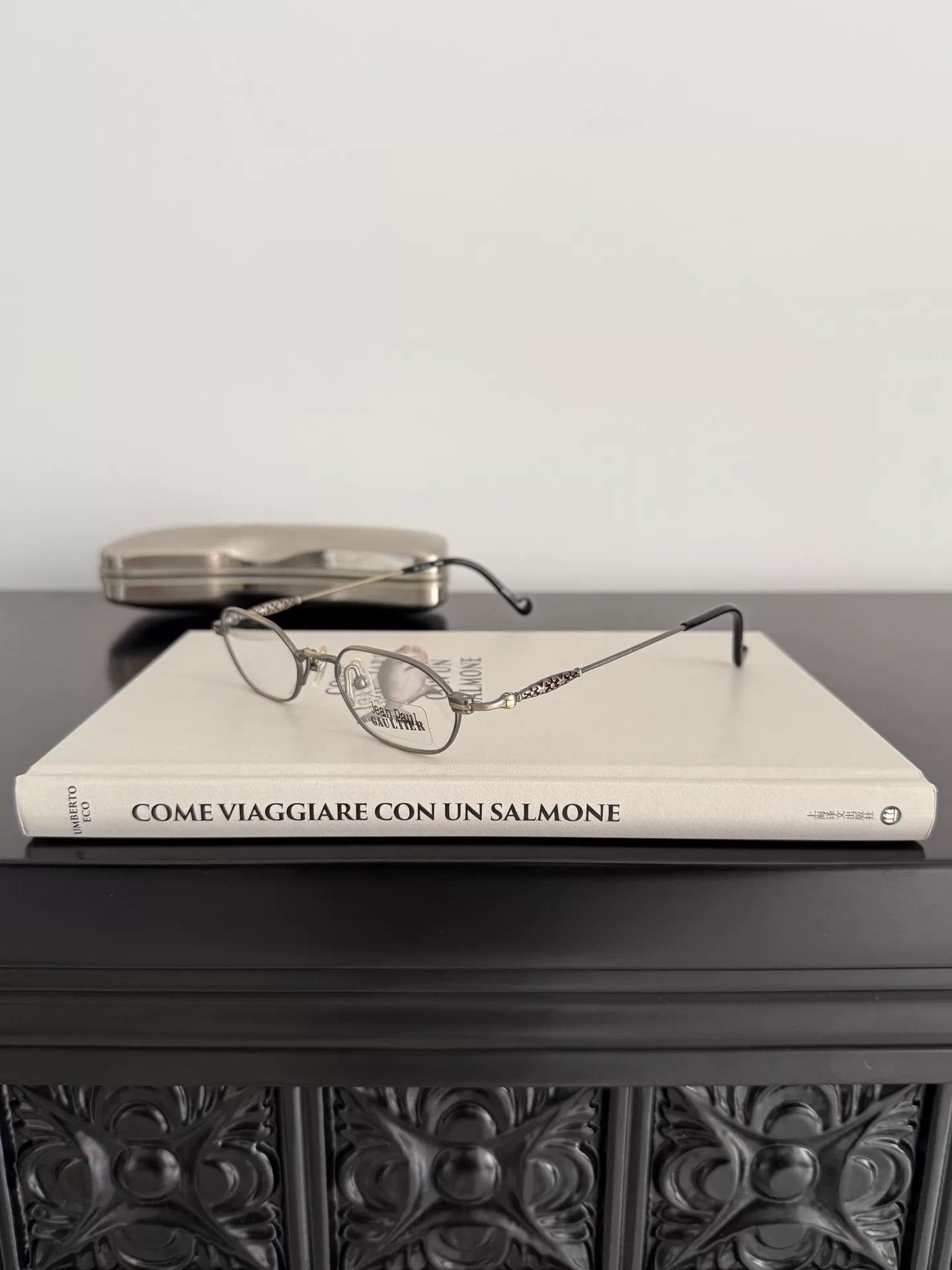 Jean Paul Gaultier Jean Paul Gaultier Runway Titanium Glasses Size ONE SIZE - 4 Thumbnail