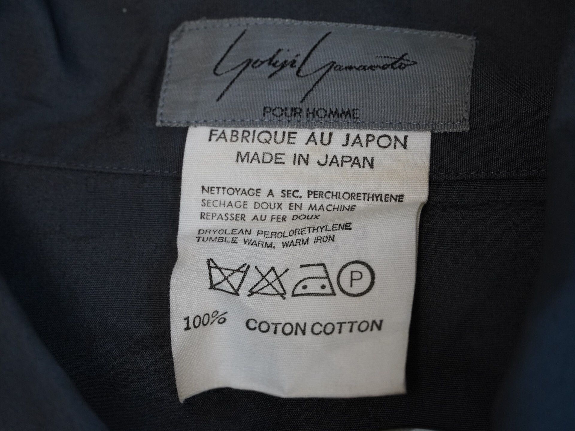 Yohji Yamamoto Yohji Yamamoto 1980ss Zip Shirt Size US M / EU 48-50 / 2 - 9 Thumbnail