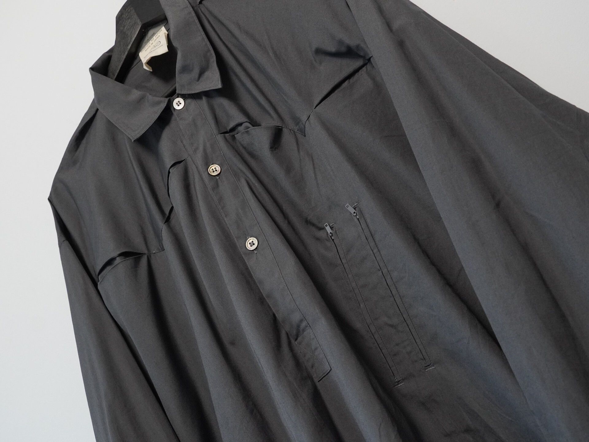 Yohji Yamamoto Yohji Yamamoto 1980ss Zip Shirt Size US M / EU 48-50 / 2 - 3 Thumbnail