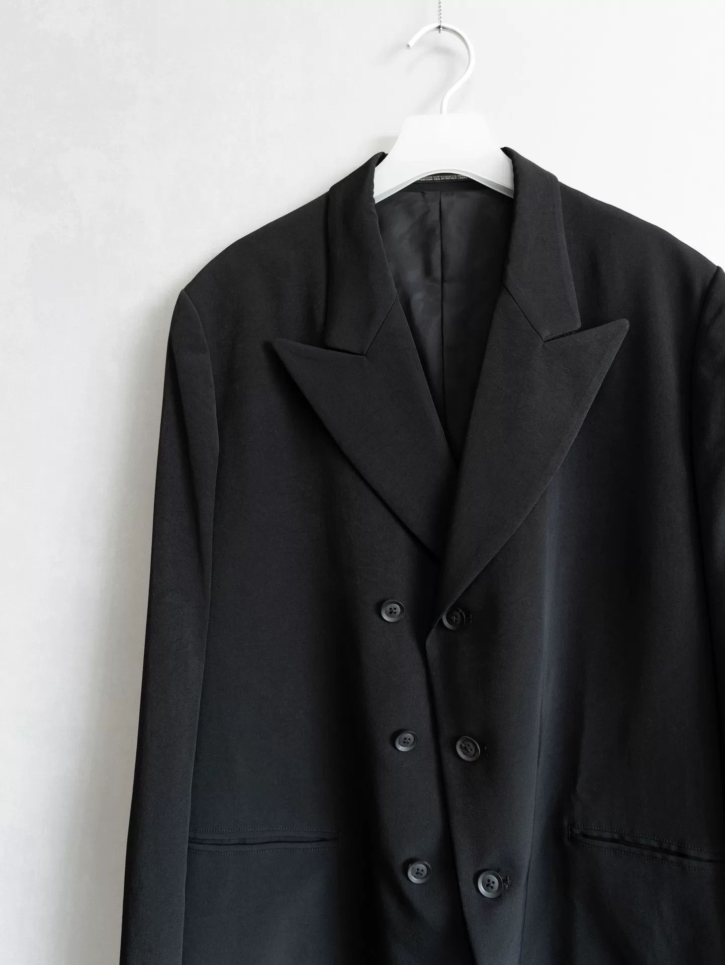 Yohji Yamamoto Yohji Yamamoto 24SS Double-Breasted Coat Size S / US 4 / IT 40 - 7 Thumbnail