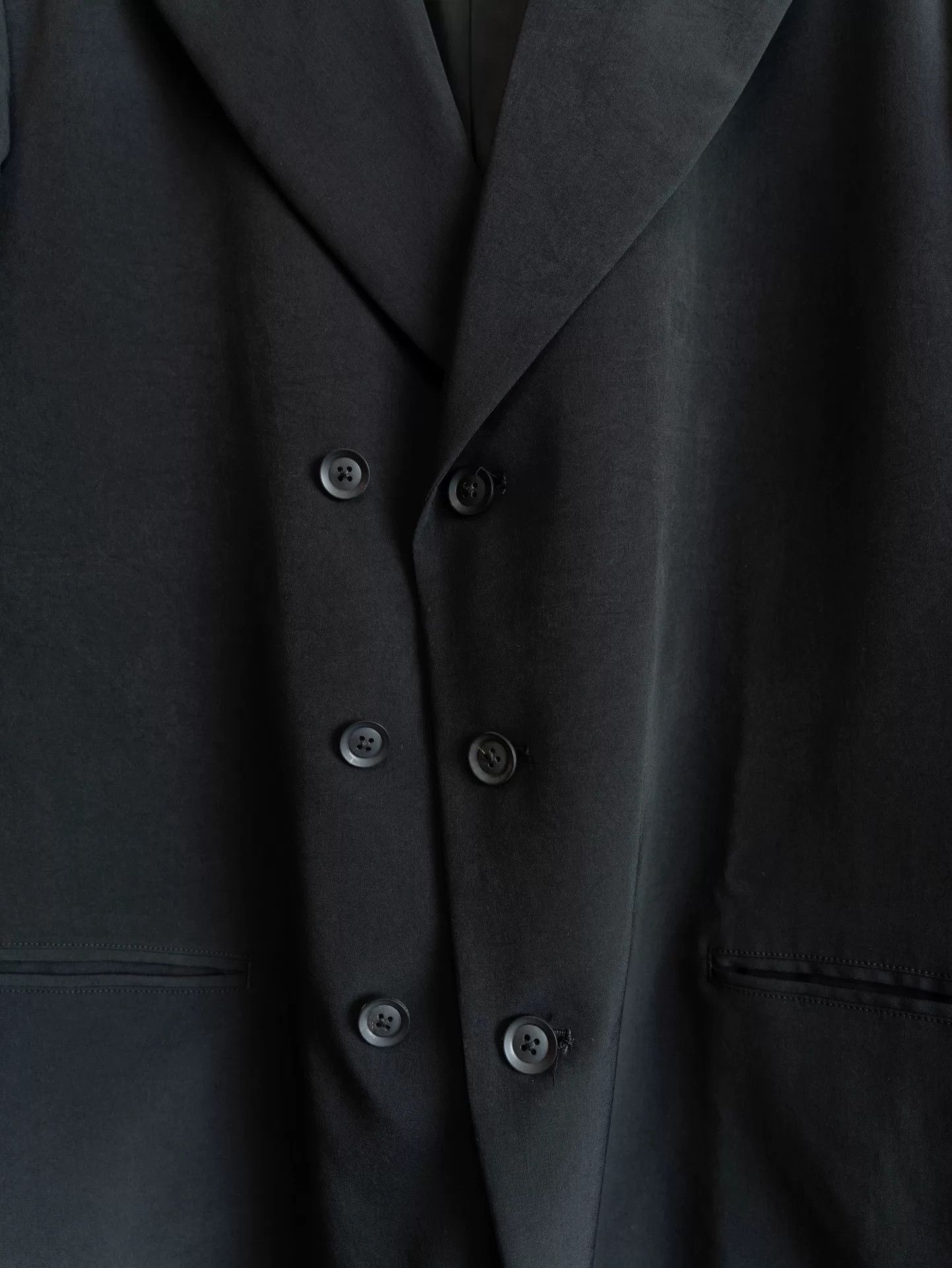 Yohji Yamamoto Yohji Yamamoto 24SS Double-Breasted Coat Size S / US 4 / IT 40 - 8 Thumbnail