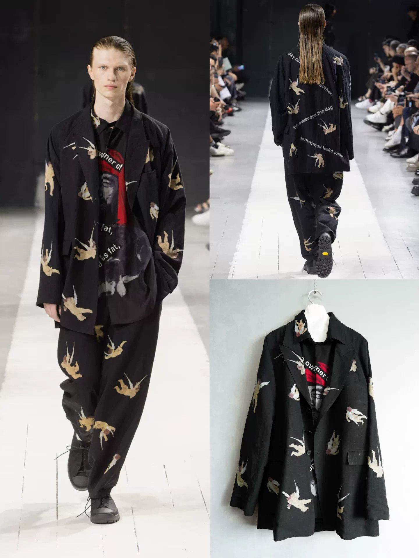 Yohji Yamamoto Yohji Yamamoto 24SS Dog & Man Silk Shirt Size US M / EU 48-50 / 2 - 2 Thumbnail