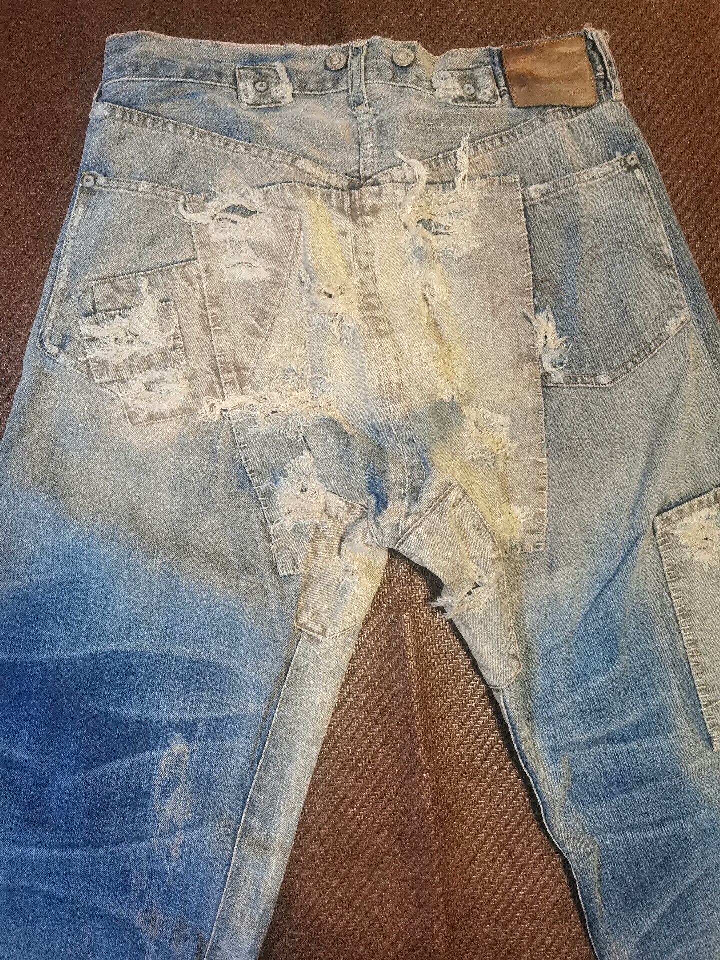 LVC LVC1918 Vintage Denim Jeans Size US 30 / EU 46 - 3 Thumbnail