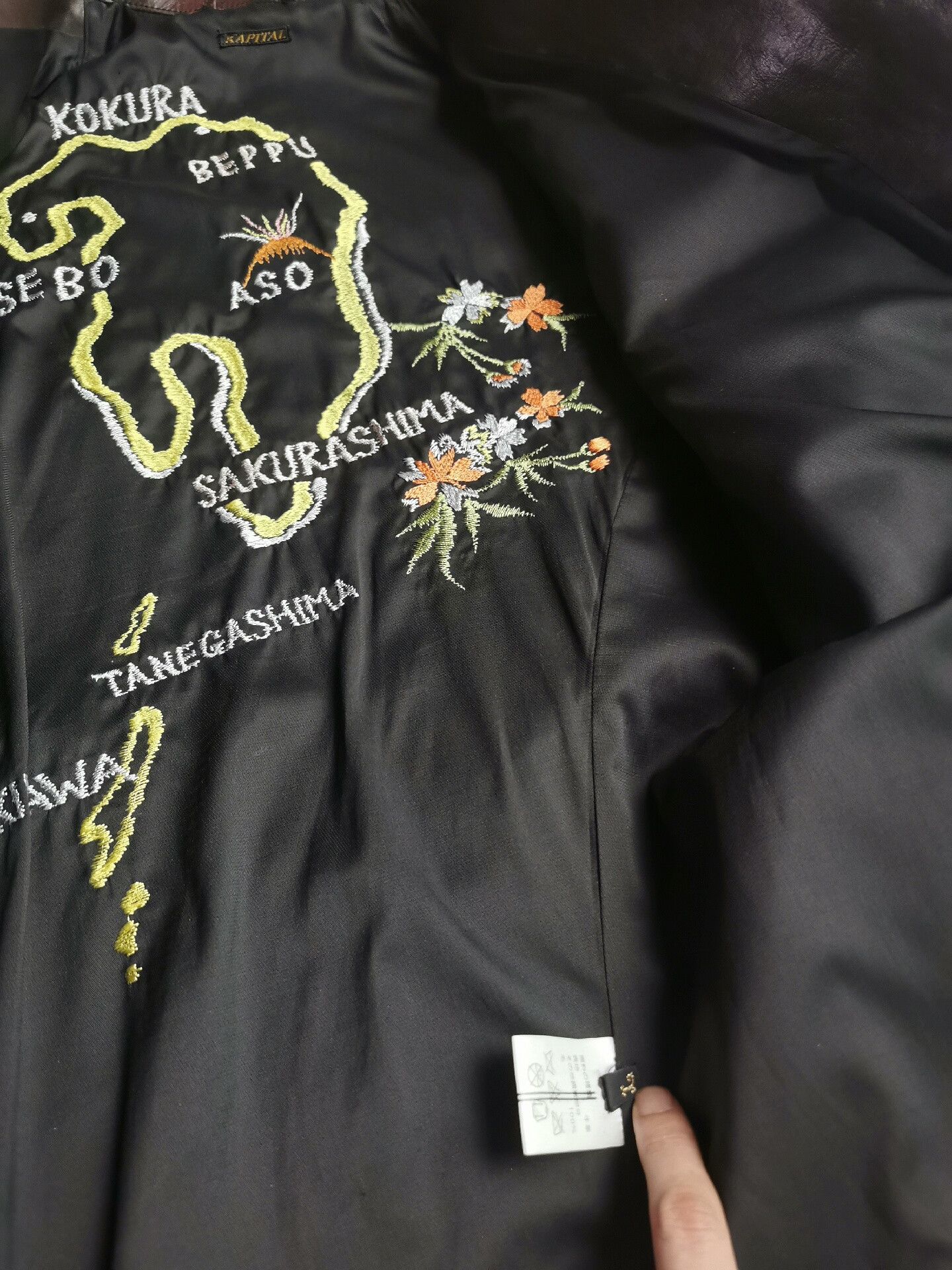 Kapital Kapital Distressed Black Leather Jacket Size US M / EU 48-50 / 2 - 4 Thumbnail