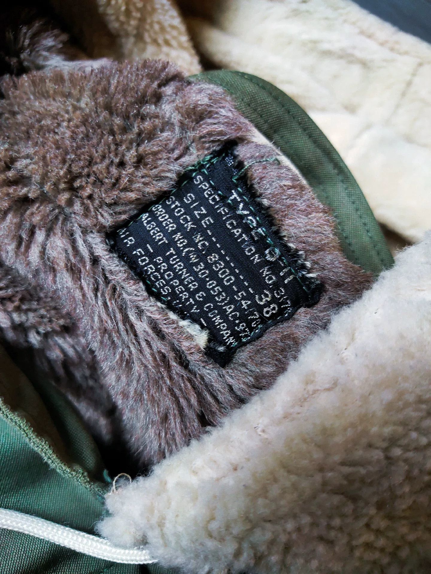 Vintage WWII Original B-11 Parka Coat Size US M / EU 48-50 / 2 - 8 Thumbnail