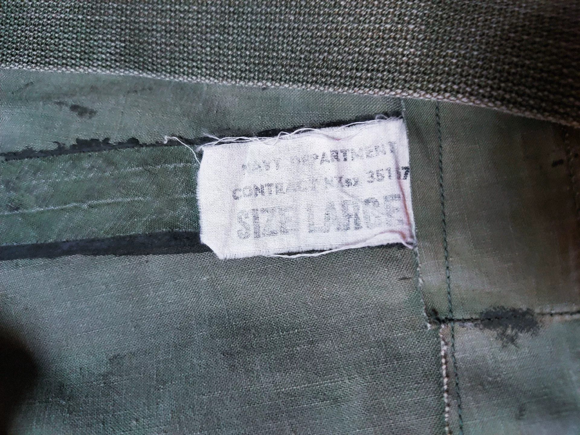 Vintage USN Original Deck Pants Size US 30 / EU 46 - 6 Thumbnail