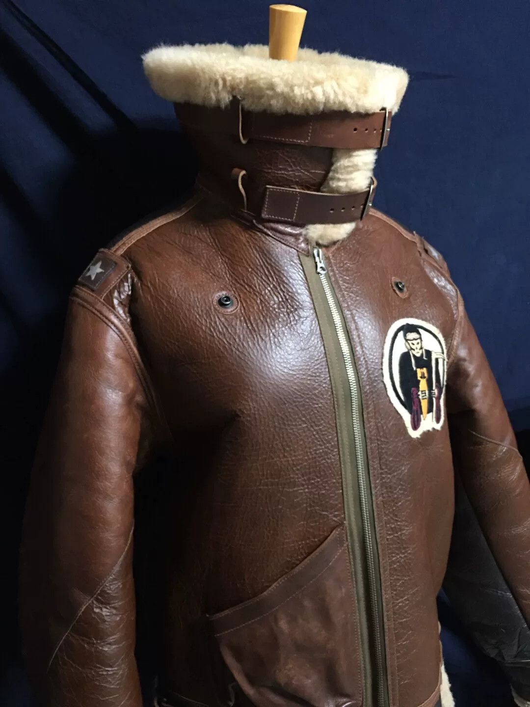 Eastman Leather Clothing Eastman B3 Leather Jacket 17808 Size US M / EU 48-50 / 2 - 6 Thumbnail