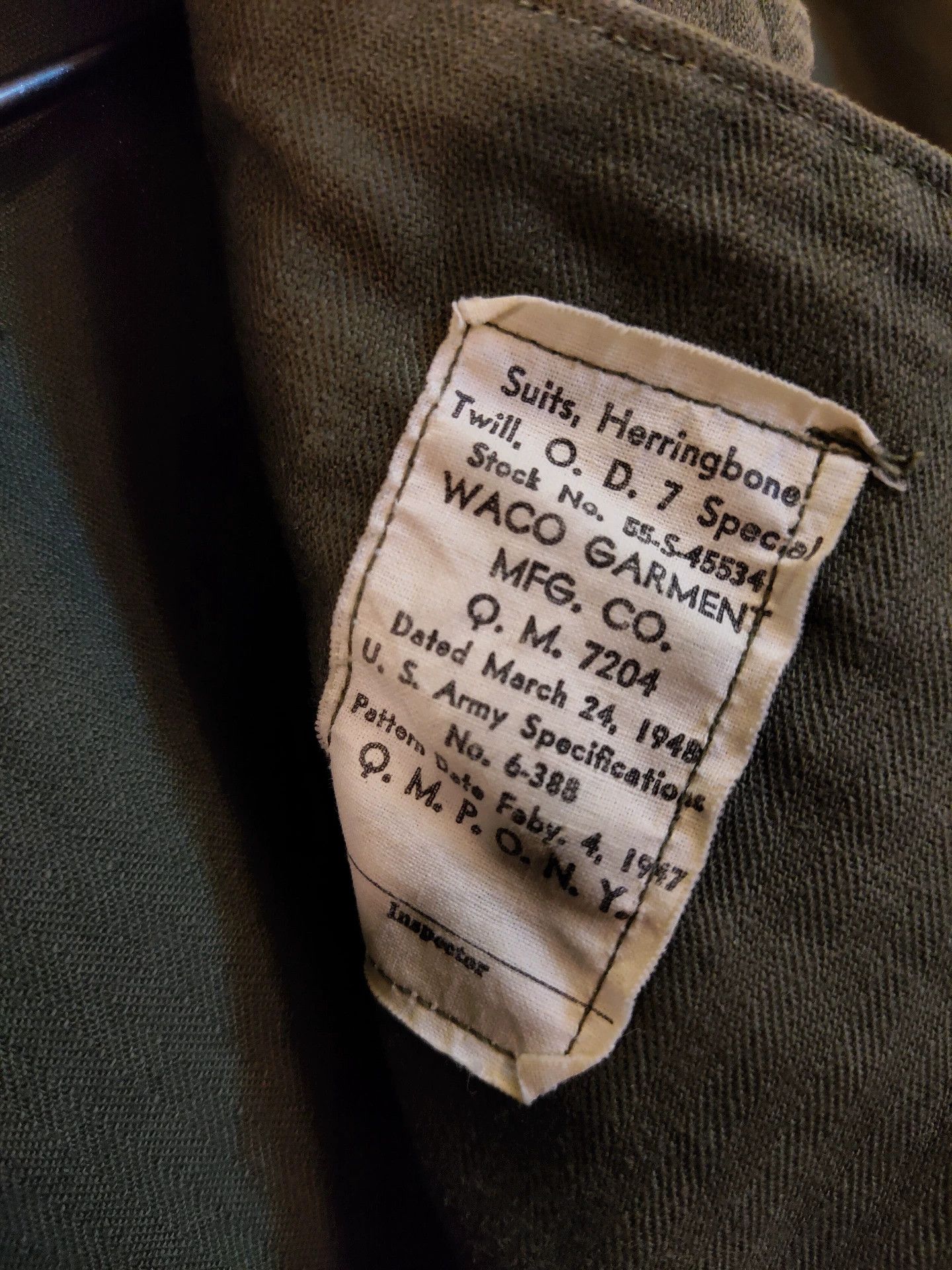 Vintage Vintage US Air Force Herringbone Coverall Size US 34 / EU 50 - 8 Thumbnail