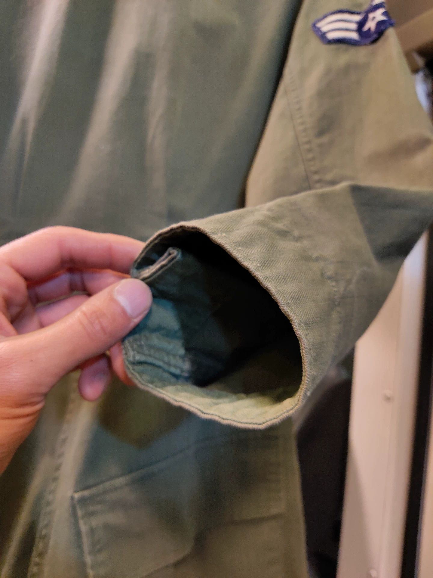 Vintage Vintage US Air Force Herringbone Coverall Size US 34 / EU 50 - 4 Thumbnail