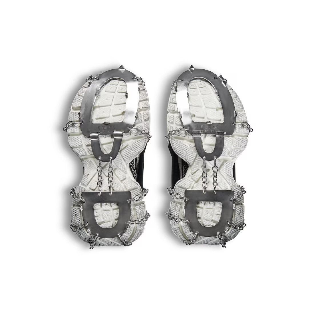 Balenciaga 3XL Ski Sneakers in White/Black Size US 11 / EU 44 - 4 Thumbnail