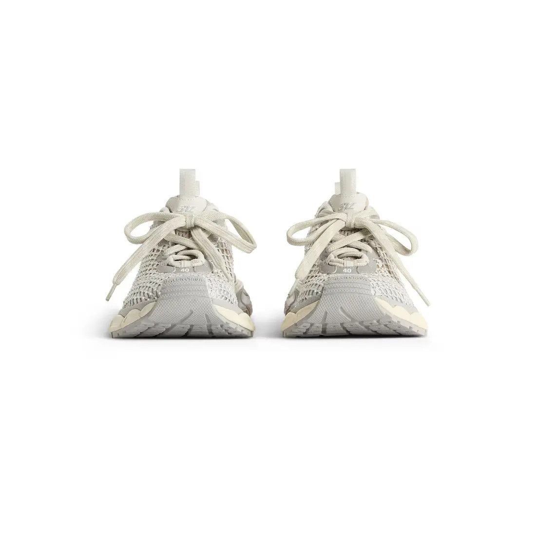 Balenciaga 3XL Fishnet Sneakers in Eggshell Size US 8 / EU 41 - 3 Thumbnail