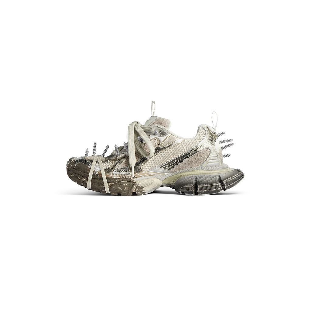 Balenciaga 3XL Spikes Sneakers in White/Beige Size US 9 / EU 42 - 2 Thumbnail