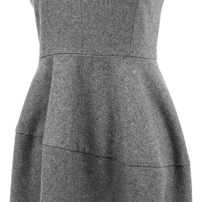 Other Other YOKO CHAN Flano Wool Dress Textile Dresses YCD-318-409 DUTY FREE for USA Size ONE SIZE - 3 Thumbnail