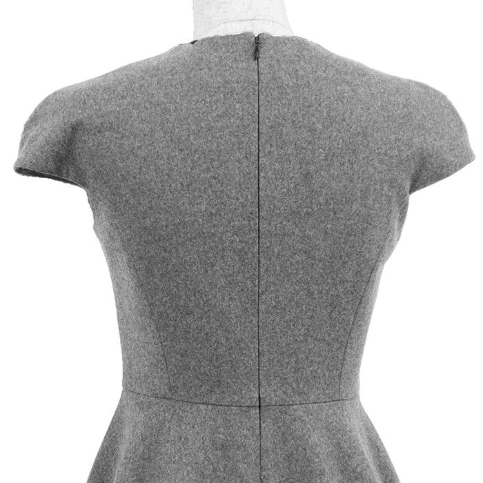 Other Other YOKO CHAN Flano Wool Dress Textile Dresses YCD-318-409 DUTY FREE for USA Size ONE SIZE - 6 Thumbnail