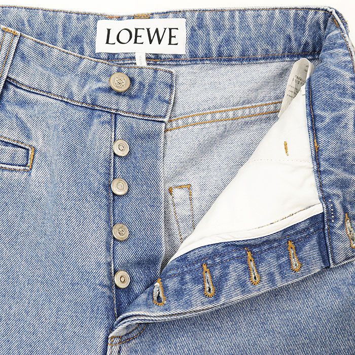Loewe Loewe Loewe Fisherman Cotton Denim Pants Textile Jeans DUTY FREE for USA Size ONE SIZE - 9 Thumbnail
