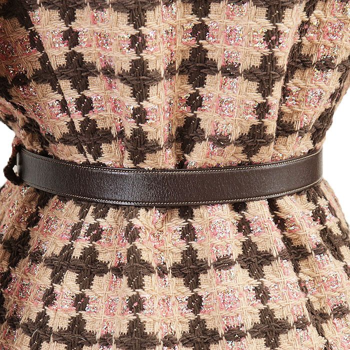 Gucci Gucci Gucci Tweed Wool Nylon Jacket Textile Outerwear 52808/75 DUTY FREE for USA Size ONE SIZE - 6 Thumbnail