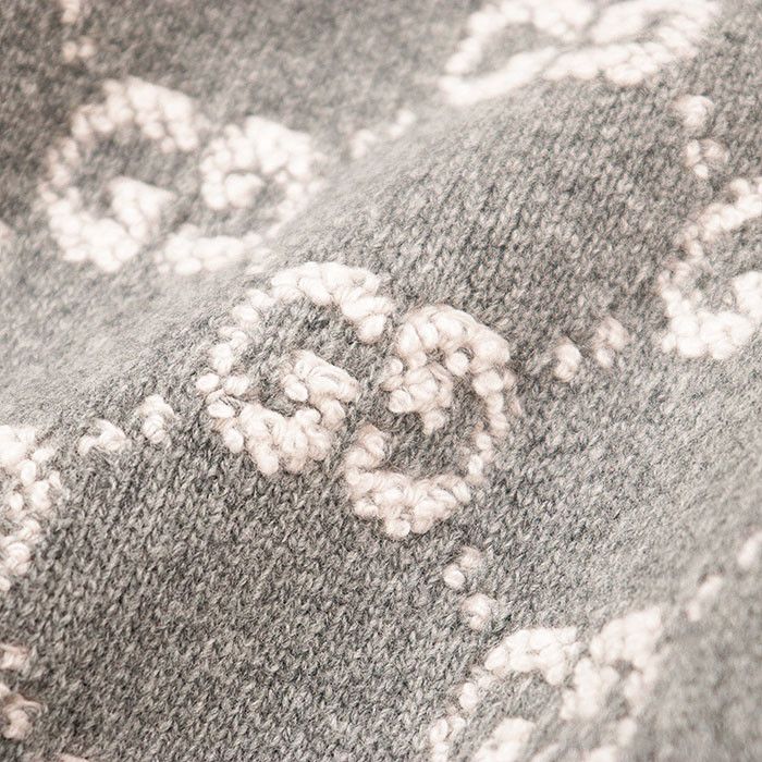 Gucci Gucci Gucci GG Supreme Monogram Wool Knitwear Textile Tops DUTY FREE for USA Size ONE SIZE - 3 Thumbnail