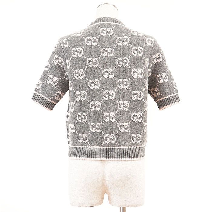 Gucci Gucci Gucci GG Supreme Monogram Wool Knitwear Textile Tops DUTY FREE for USA Size ONE SIZE - 7 Thumbnail