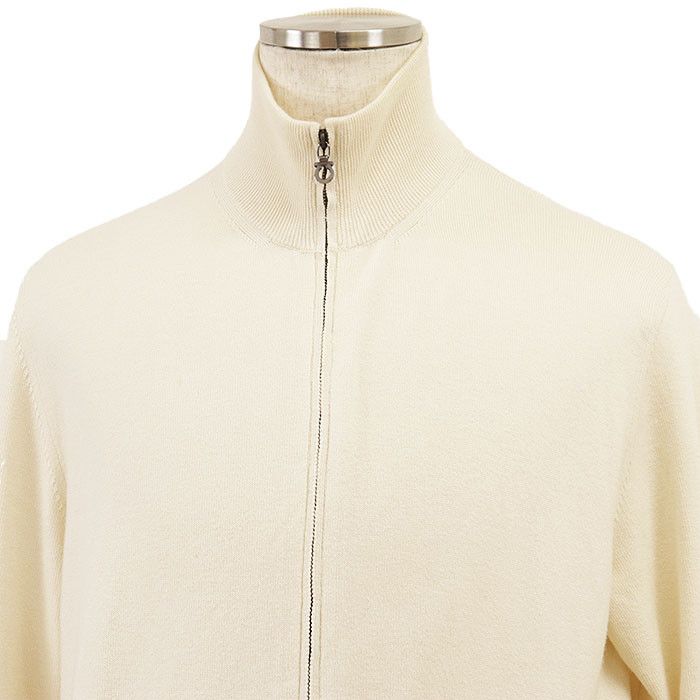 Salvatore Ferragamo Salvatore Ferragamo Salvatore Ferragamo Cashmere Cotton Knit Jacket Textile Outerwear DUTY FREE for USA Size ONE SIZE - 2 Thumbnail
