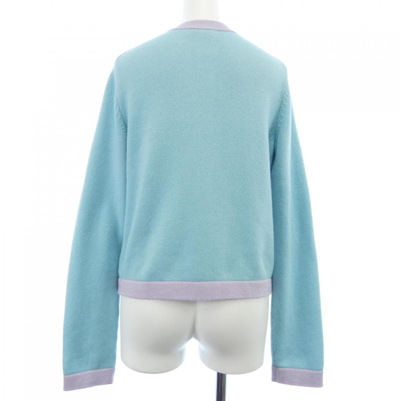Chanel Chanel Chanel LOOK 29 Cashmere Cardigan Textile Tops P76463K10983 DUTY FREE for USA Size ONE SIZE - 2 Thumbnail