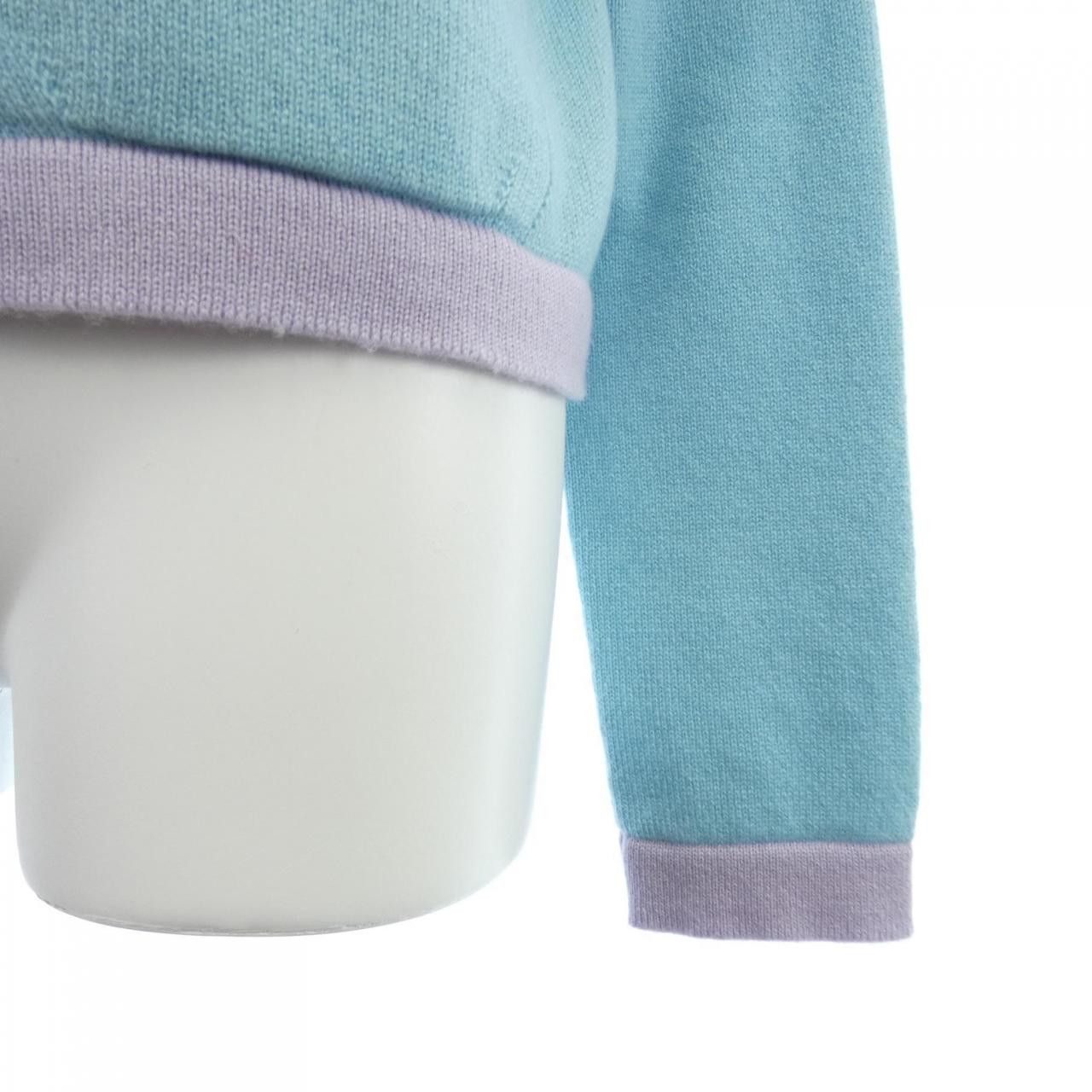 Chanel Chanel Chanel LOOK 29 Cashmere Cardigan Textile Tops P76463K10983 DUTY FREE for USA Size ONE SIZE - 7 Thumbnail