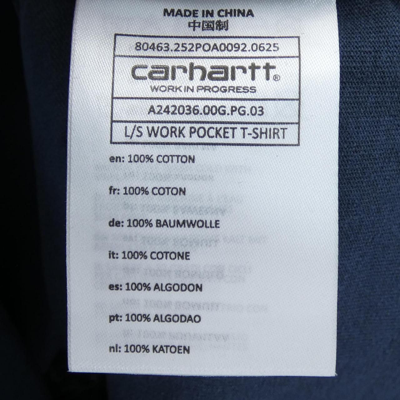 Other Other Carhartt T-shirt Textile T-Shirts DUTY FREE for USA Size ONE SIZE - 3 Thumbnail