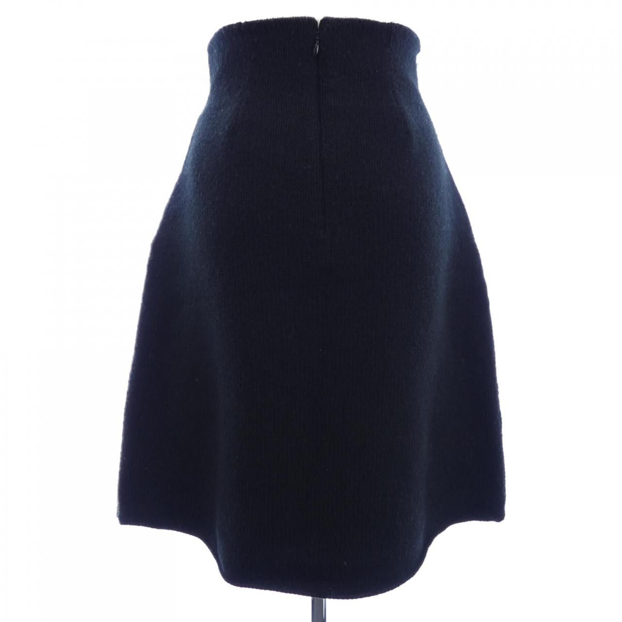 Chanel Chanel Chanel P55435K07229 Cashmere Blend Skirt Textile Skirts P55435K07229 DUTY FREE for USA Size ONE SIZE - 2 Thumbnail