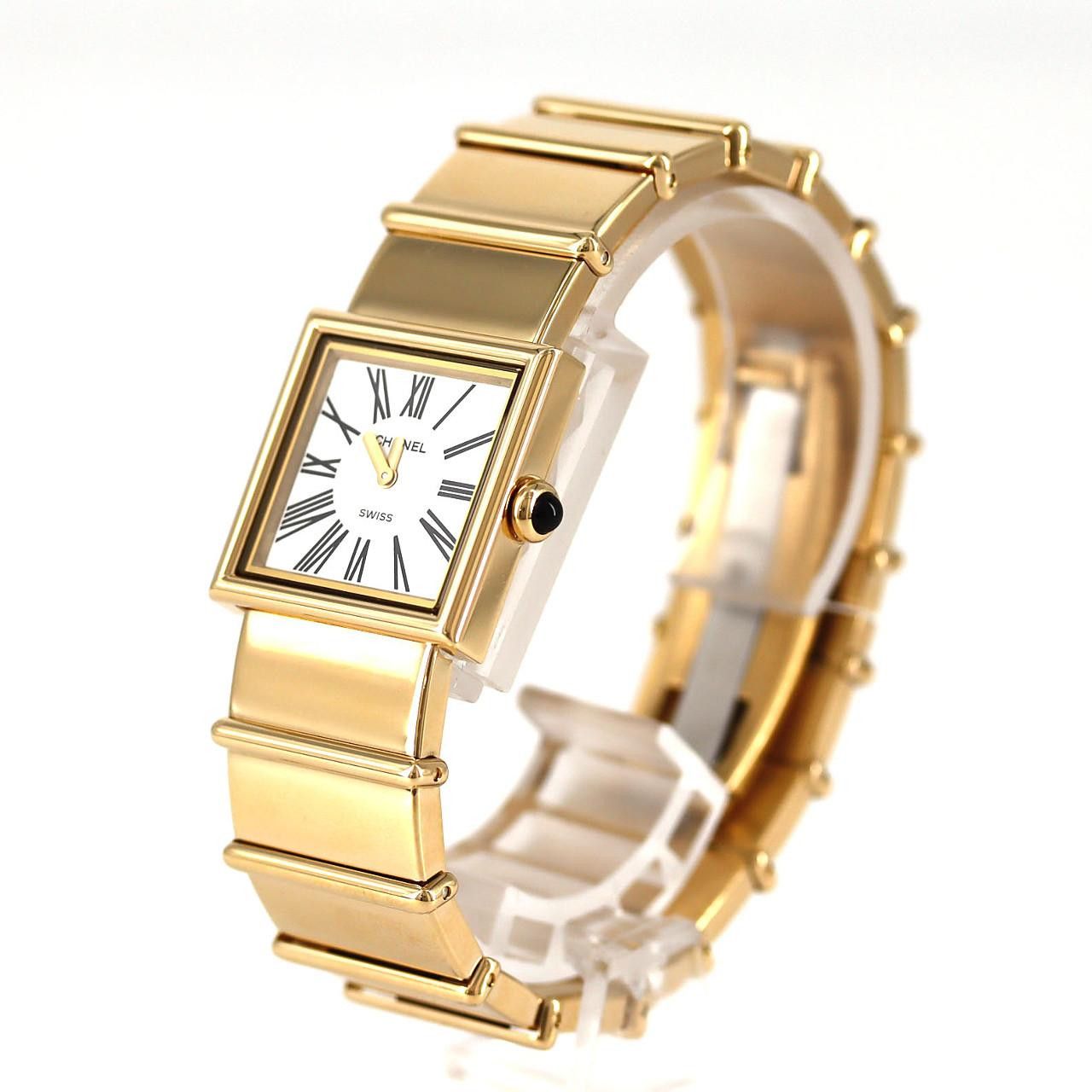 Chanel Chanel Mademoiselle YG Quartz Precious Metal Quartz H0834 DUTY FREE for USA