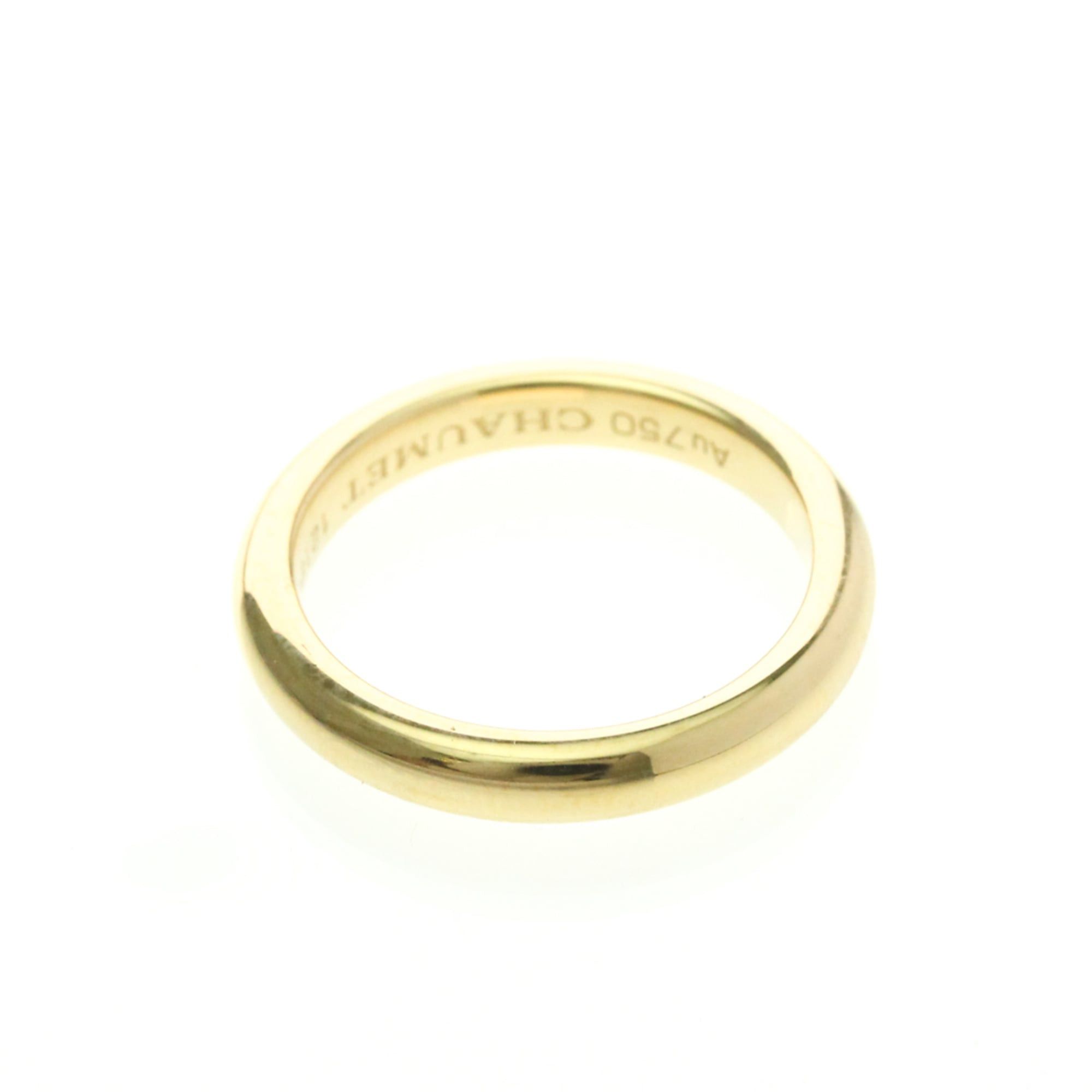 Other Chaumet Diamond Wedding Ring Yellow Gold (18K) Fashion Diamond Wedding Ring Gold Size ONE SIZE - 9 Thumbnail