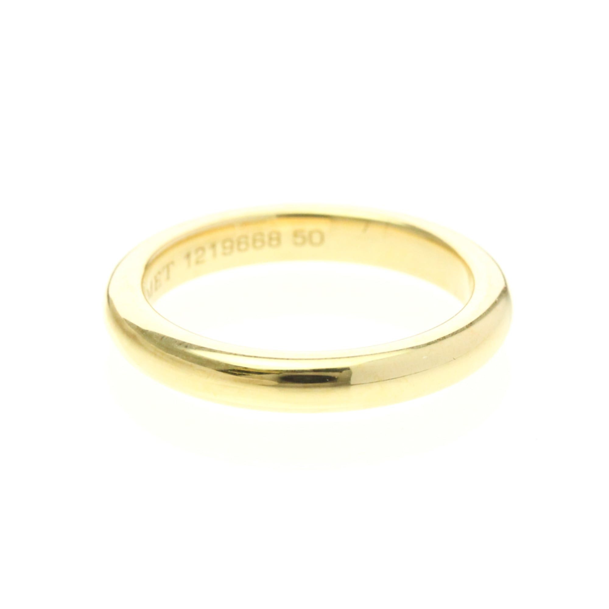 Other Chaumet Diamond Wedding Ring Yellow Gold (18K) Fashion Diamond Wedding Ring Gold Size ONE SIZE - 4 Thumbnail