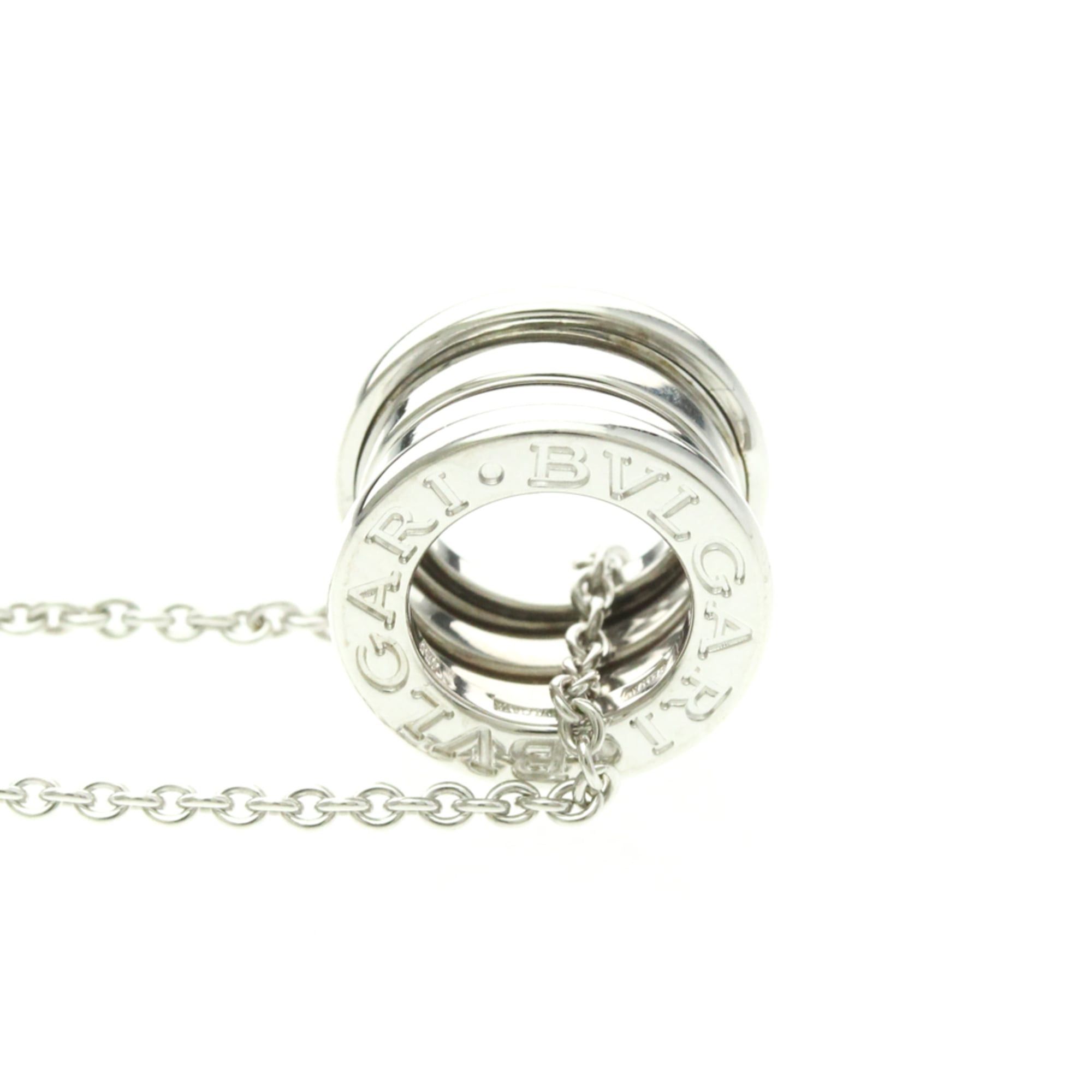Bvlgari Bvlgari B.zero1 Necklace White Gold (18K) No Stone Men,Women Fashion Pendant Necklace (Silver) Size ONE SIZE - 3 Thumbnail